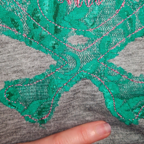 Women's M Sinful cropped t-shirt - Picture 10 of 12